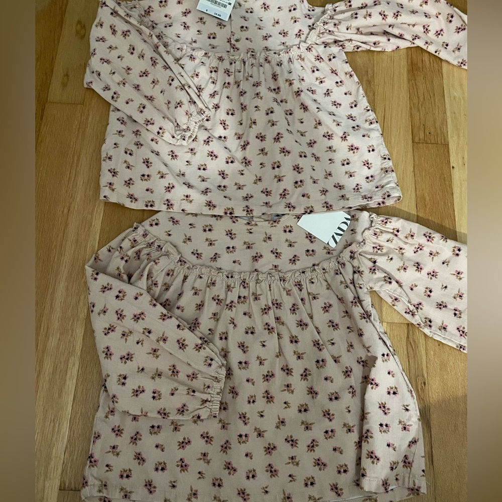 2 NWT Zara tops for girls